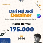 Dari Nol Jadi Desainer – Canva Basic Class